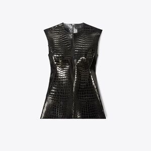 Worn once Tory Burch FAUX CROC TOP $998